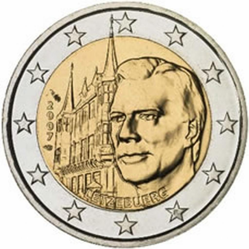 2 EUROS COMMEMORATION LUXEMBOURG 2007, Timbres & Monnaies, Monnaies | Europe | Monnaies euro, Enlèvement, Luxembourg, 2 euros