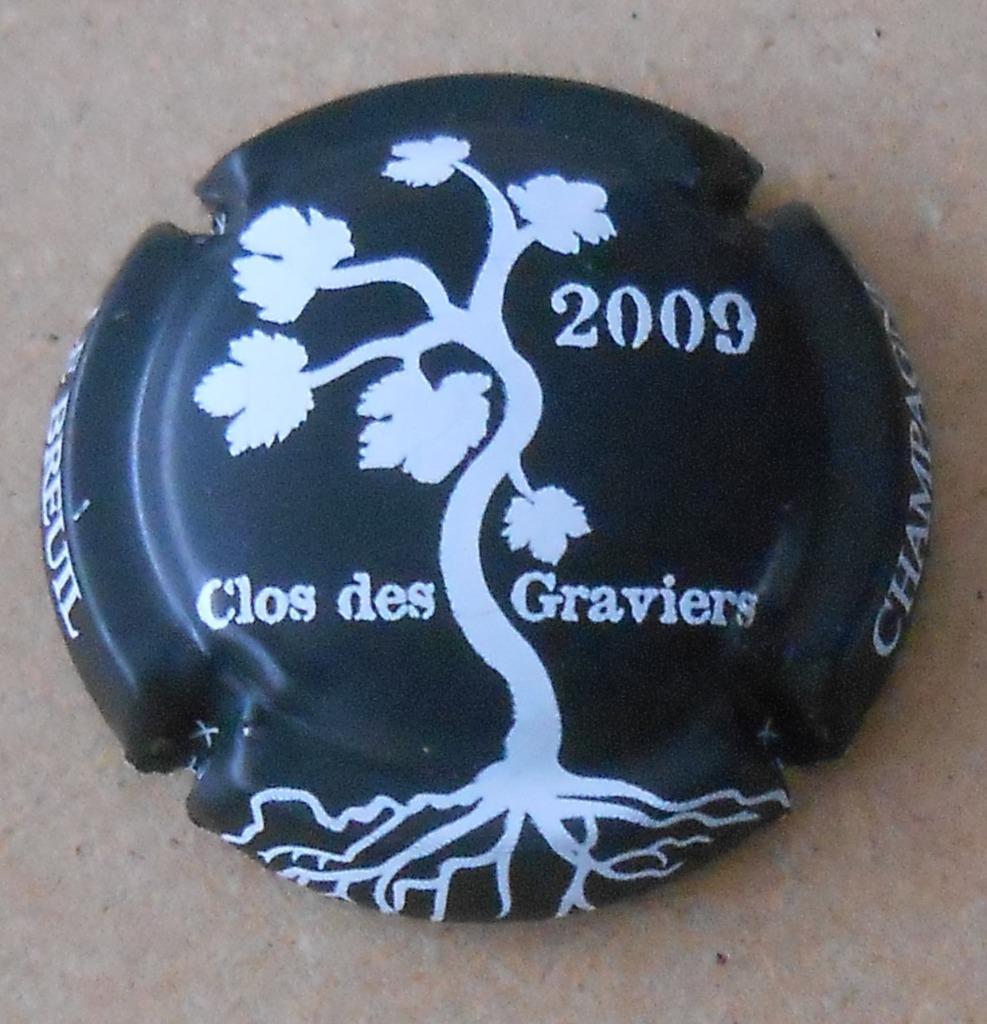 Pierre Mignon - Clos des Graviers champagnecapsule 2009, Ophalen of Verzenden, Nieuw
