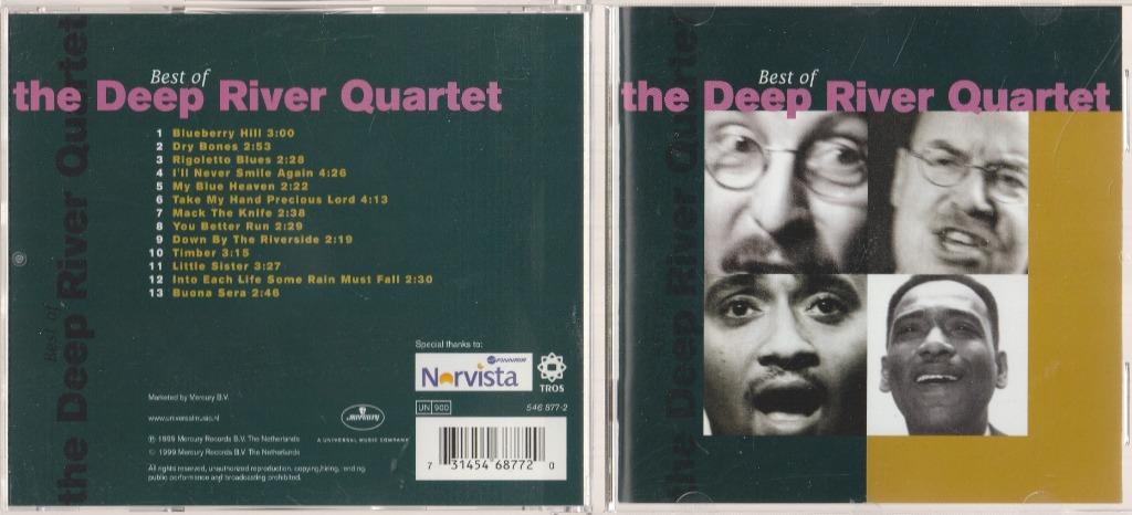 The Deep River Quartet - Best of, Ophalen of Verzenden, Zo goed als nieuw, Blues