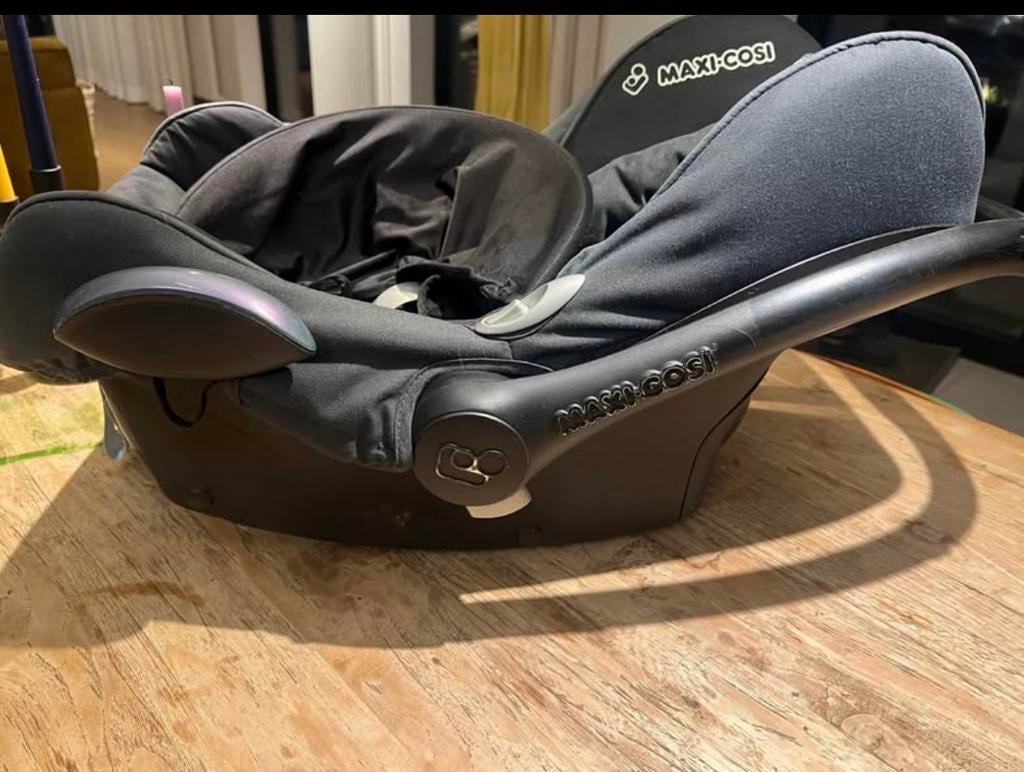 Maxi cosi, Ophalen, Gebruikt