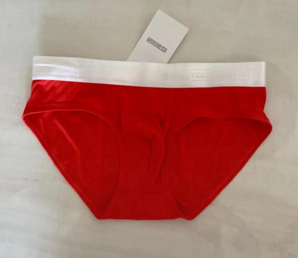Upcycled Nylon Slip heren, Verzenden, Rood, Upcycled, Slip