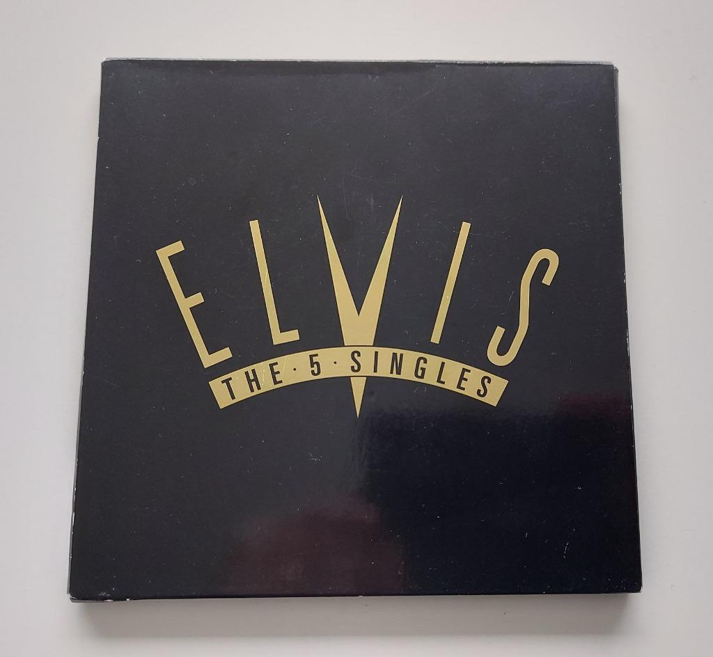 Elvis: 'The 5 Singles' (limited edition box set ), Enlèvement ou Envoi, Comme neuf, Autres formats