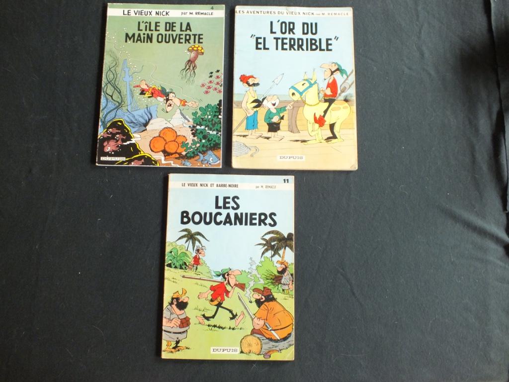 OUDE NICK (4 ALBUMS INCLUSIEF 2 EO). DUPUIS-EDITIES, Boeken, Stripverhalen, Gelezen, Complete serie of reeks, REMACLE, Ophalen of Verzenden