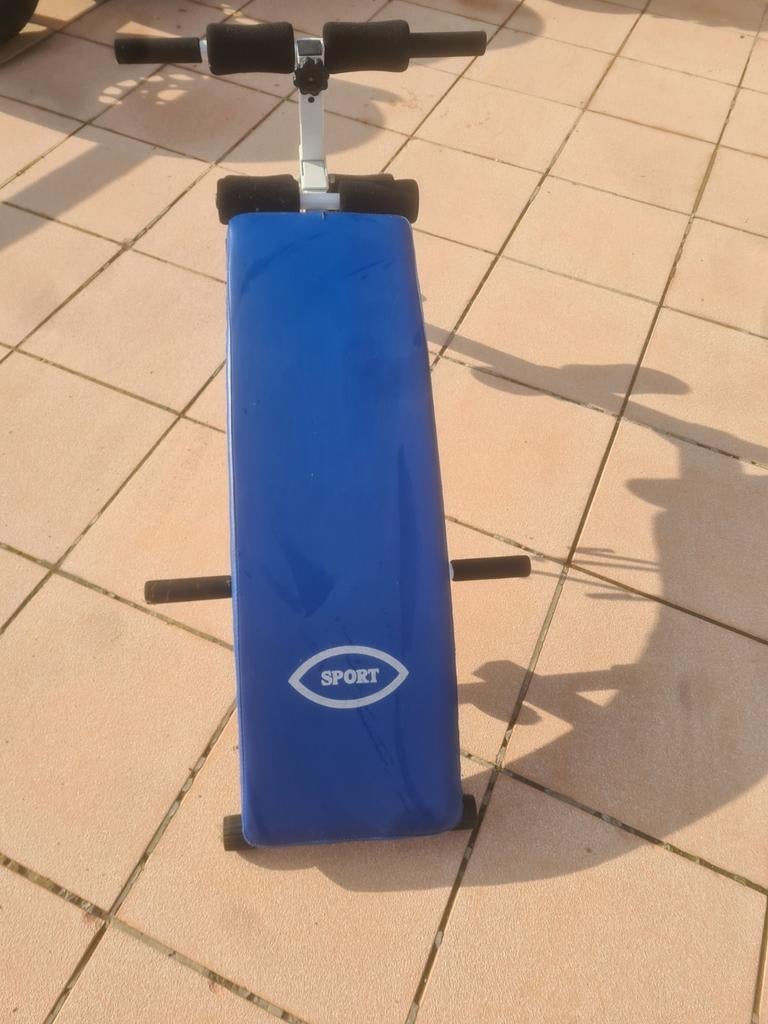 Fitness sport buiktrainer., Ophalen, Gebruikt