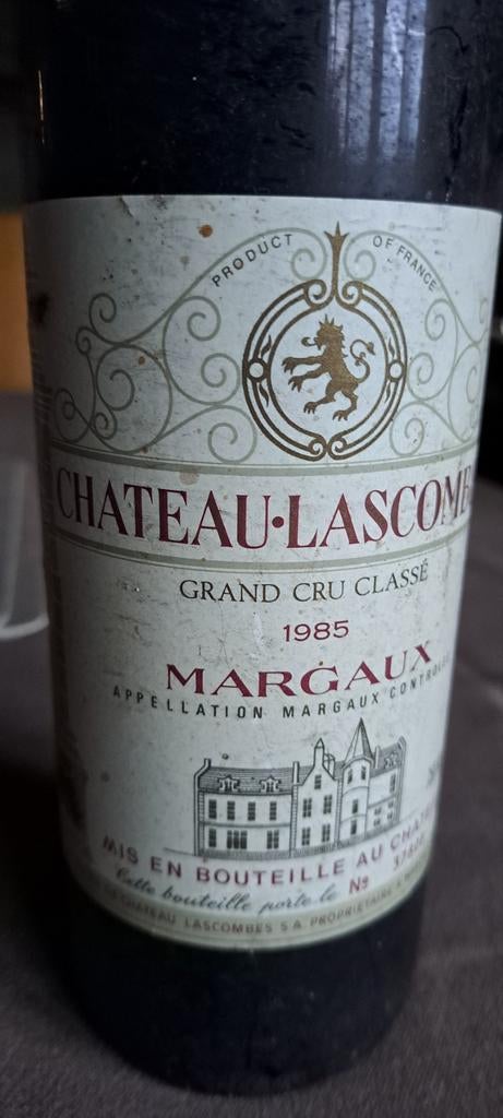 💥💥💥💥💥💥 Château Lascombes Margaux 1985 grand cru classé, Enlèvement ou Envoi, Comme neuf