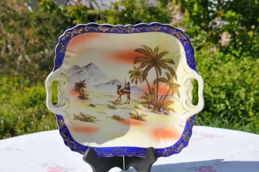 §  plat carré  decor orientaliste, Antiek en Kunst, Ophalen of Verzenden