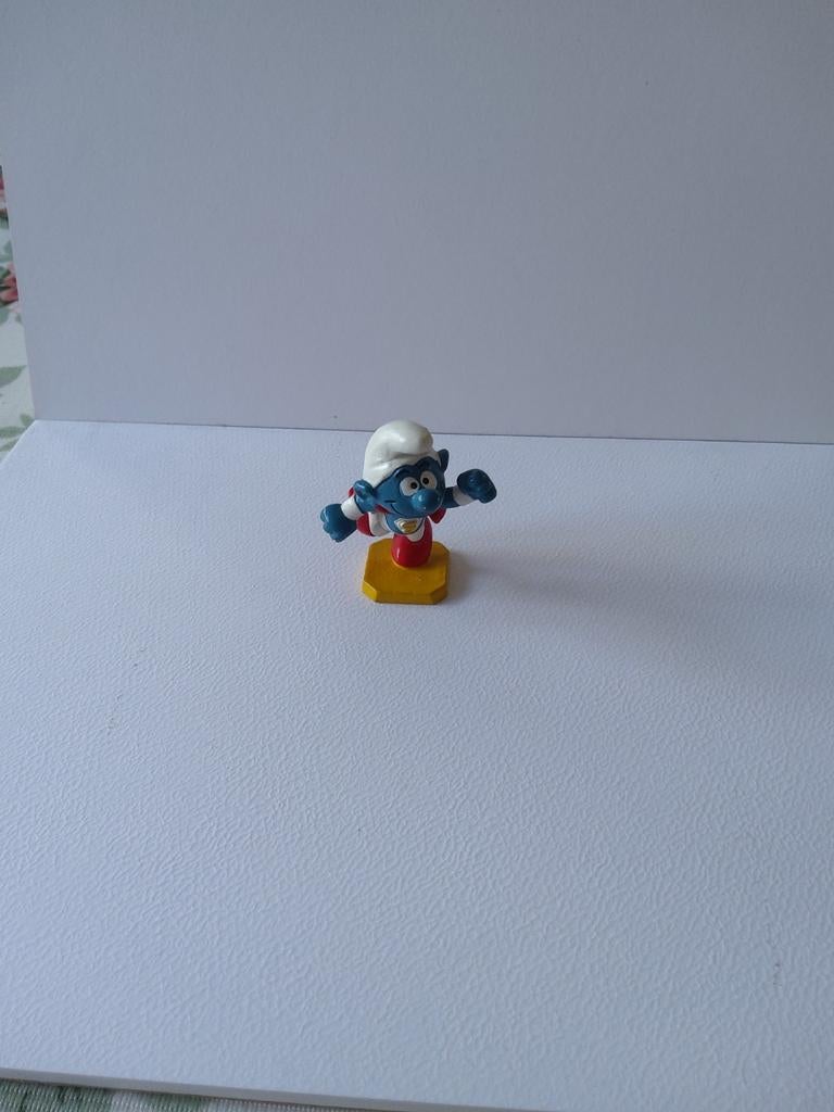 Superman Smurf, Verzamelen, Ophalen of Verzenden, Gebruikt, Poppetje, Figuurtje of Knuffel