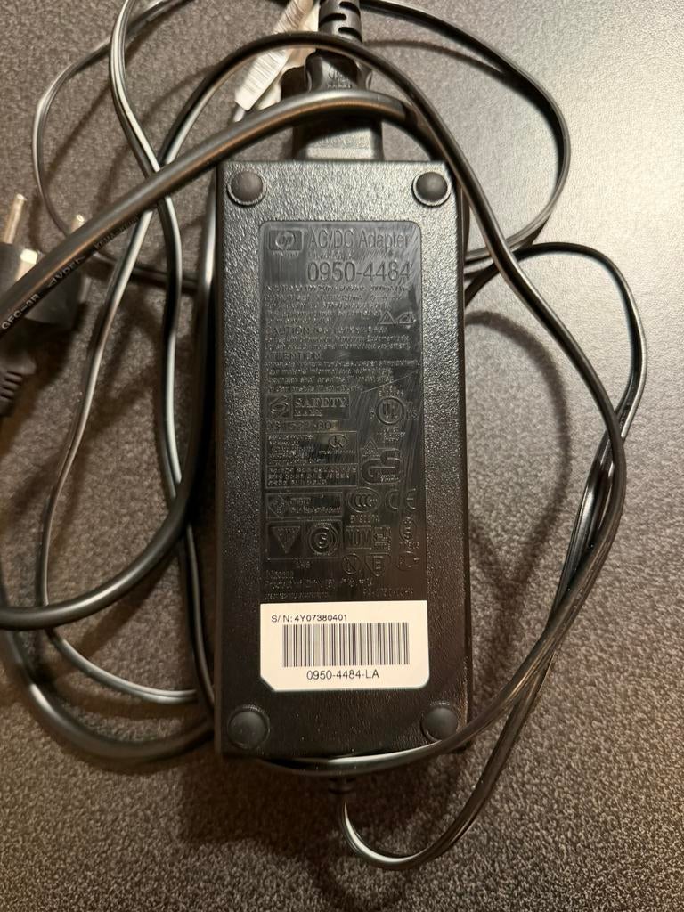 Adaptateur d'imprimante HP 0950-4484 31 V, 2,42 A, 75 W, Informatique & Logiciels, Enlèvement ou Envoi, Comme neuf