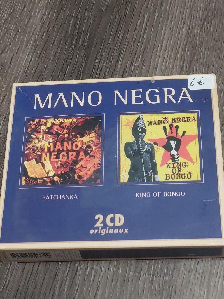 MANO NEGRA patchanka / king of bongo 2xCD, Ophalen of Verzenden, Zo goed als nieuw, Overige genres
