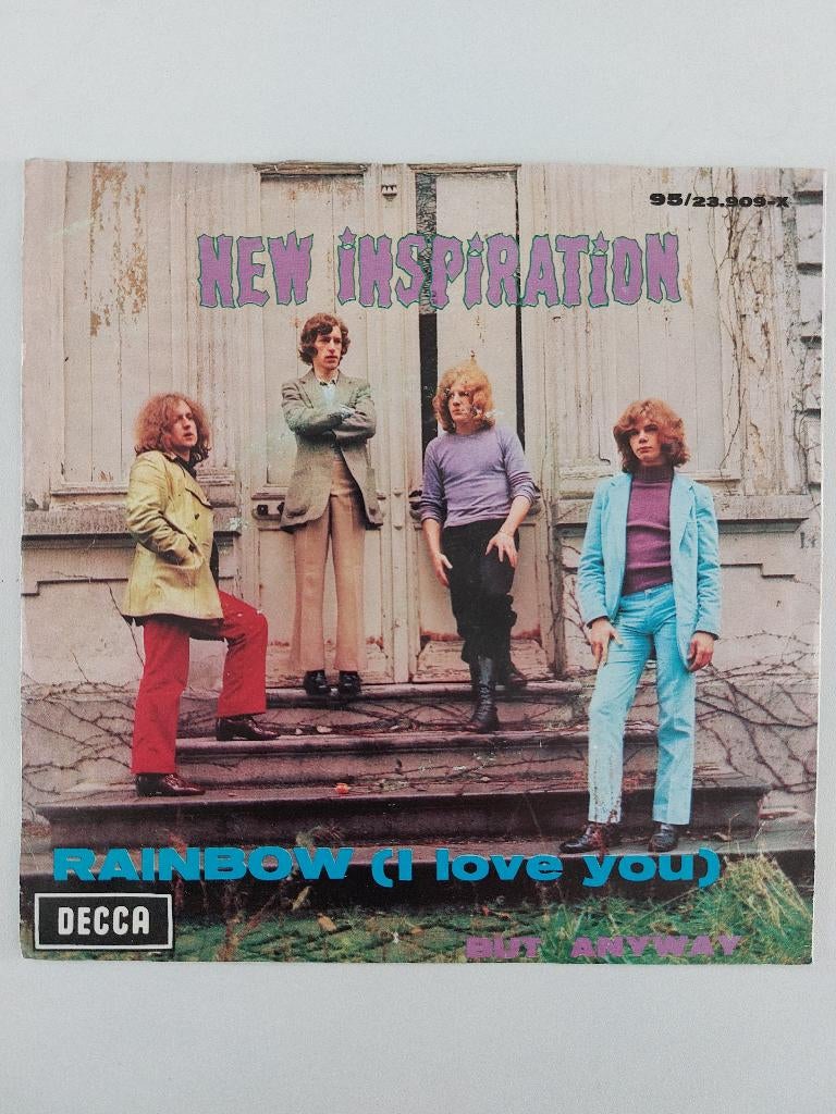 New Inspiration (Belpop) - Rainbow (I Love You) (1970), Cd's en Dvd's, Ophalen of Verzenden, Rock en Metal