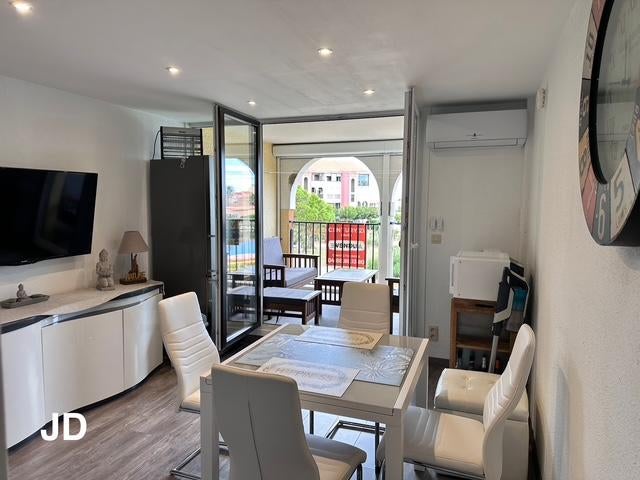 Appartement T3 à vendre Le Barcares France, PEB Française, 45 m², 123 kWh/an, 2 chambres