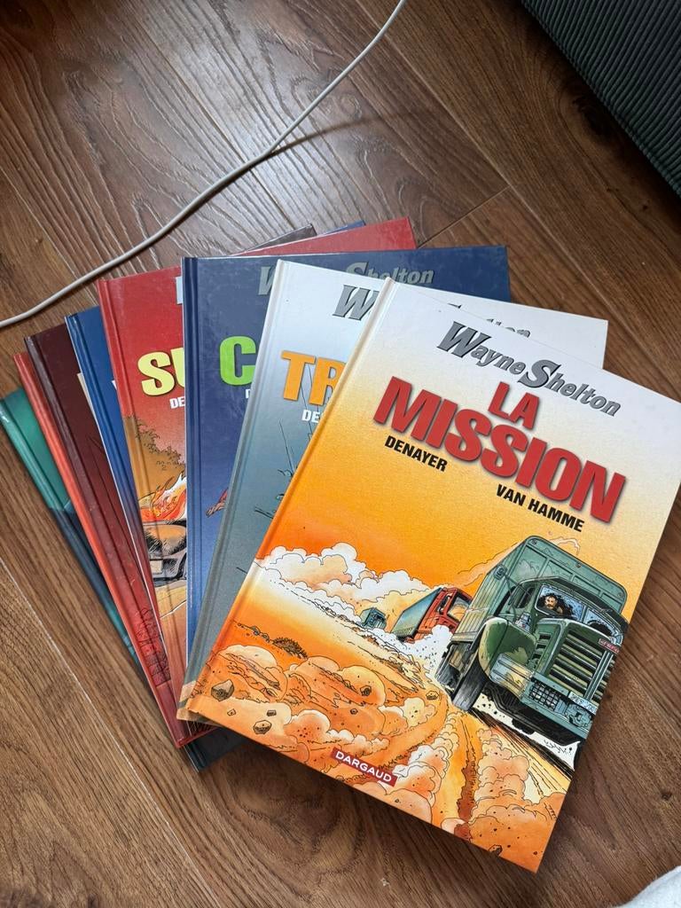 Wayne Shelton Tomes 1 a 8 (EO) - Denayer / Van Hamme, Enlèvement, Comme neuf
