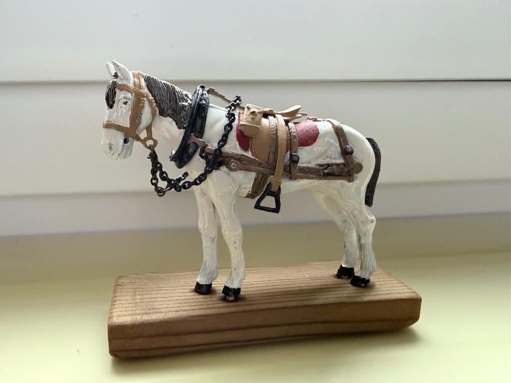 tinnen paard, Verzamelen, Ophalen, Zo goed als nieuw, Dier