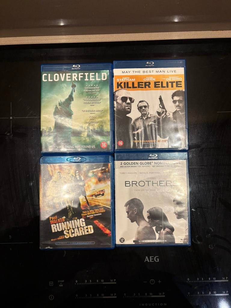 4 blu ray films toppers zie foto’s, Ophalen of Verzenden, Gebruikt