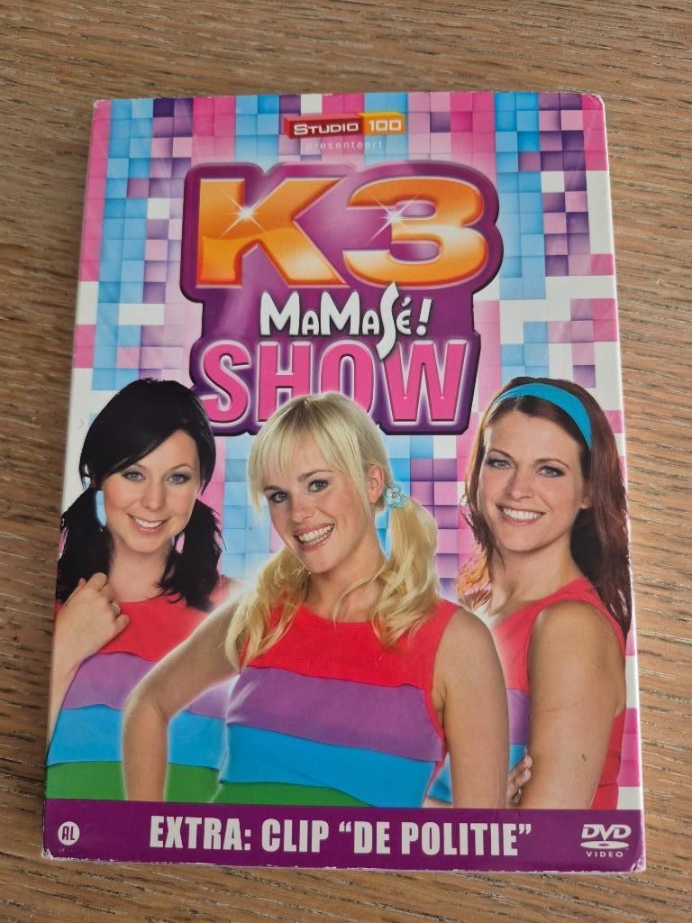 DVd K3 Mamasé show!, Alle leeftijden, Ophalen of Verzenden, Zo goed als nieuw, Komedie