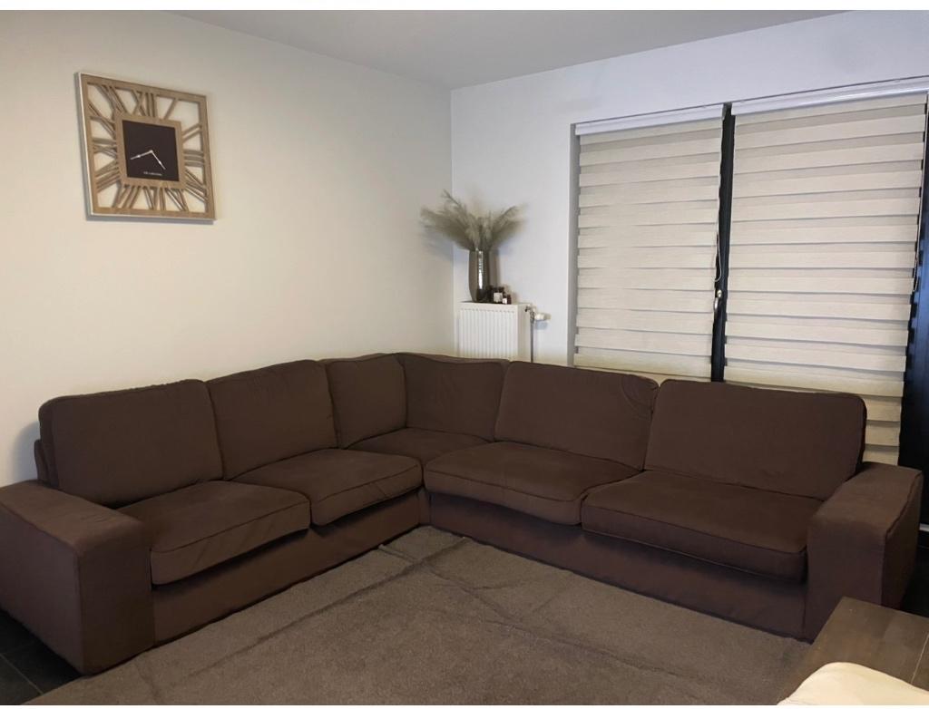 Bankstel zetel, Huis en Inrichting, Zetels | Zetels, Ophalen, 250 tot 300 cm, Gebruikt, Hoekbank
