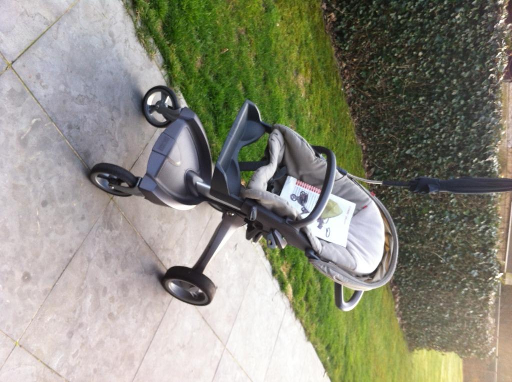 beige stokke koets, Gebruikt, Met reiswieg, Ophalen, Kinderwagen
