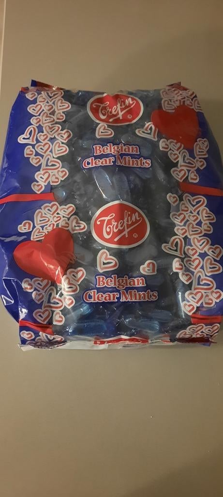 Zak snoep nieuw!! Belgian clear mint (3kg), Diversen, Ophalen, Nieuw