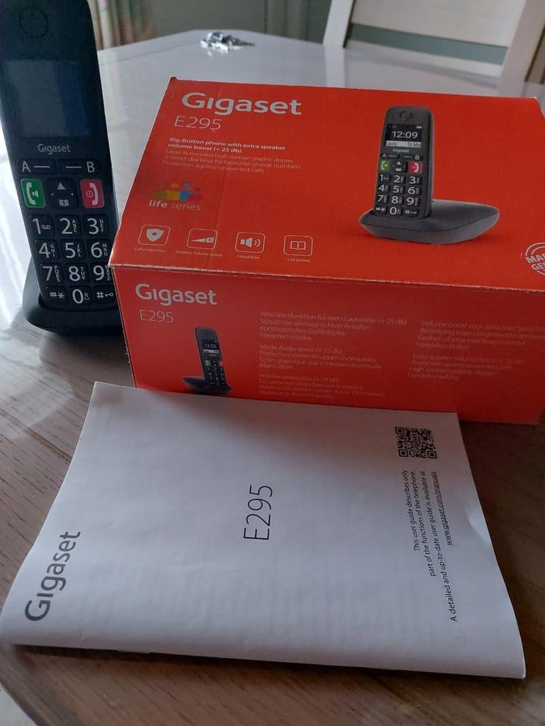 Gigaset E295, Ophalen