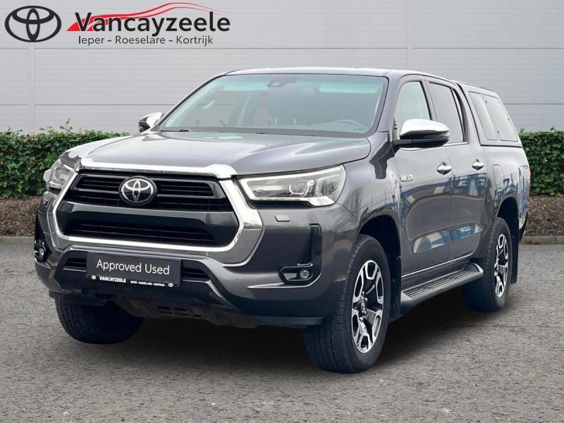 Toyota Hilux Lounge 40496 + BTW, Argent ou Gris, Achat, Noir, Diesel