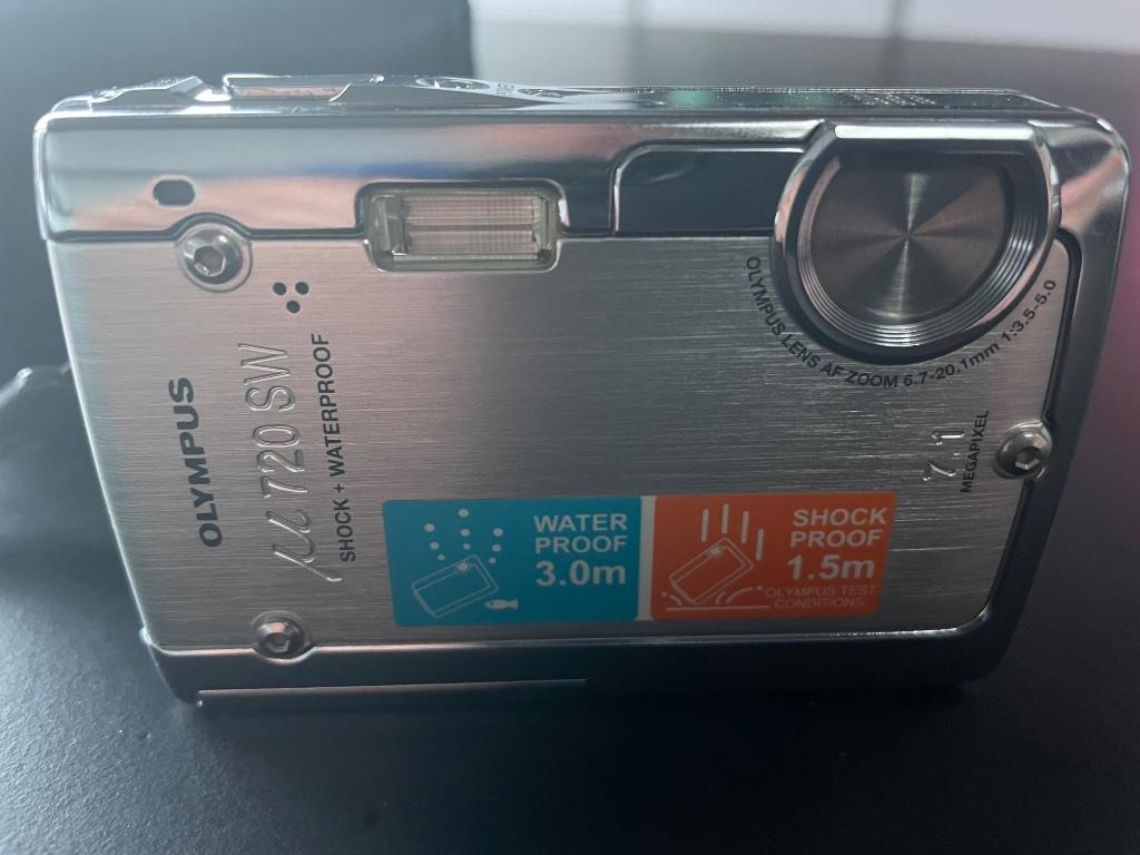 Olympus u720 SW, TV, Hi-fi & Vidéo, Appareils photo numériques, Enlèvement ou Envoi, Comme neuf, Olympus, Moins de 4 fois