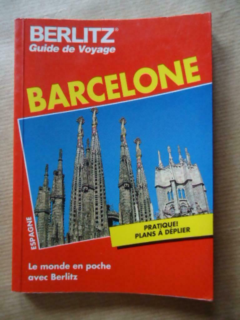 BERLITZ GUIDE DE VOYAGE // ESPAGNE - BARCELONE, Enlèvement ou Envoi, Utilisé