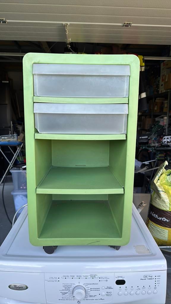 Ikea NERO vintage kledingkast op wielen, Ophalen, Gebruikt