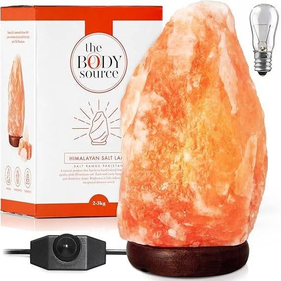 Lampe en cristal de sel de l'Himalaya | LIVRAISON GRATUITE, Maison & Meubles, Neuf, -, -, THE BODY SPURCE