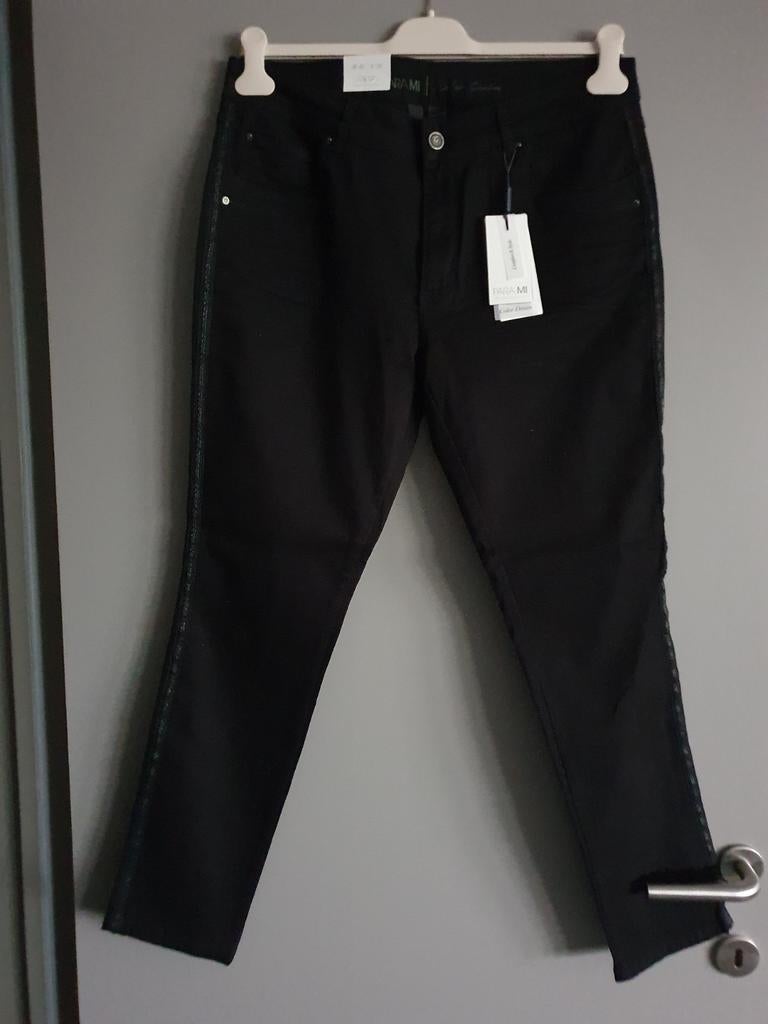 Nieuwe broek van Parami maat 46, Parami, Zwart, Maat 46/48 (XL) of groter, Nieuw