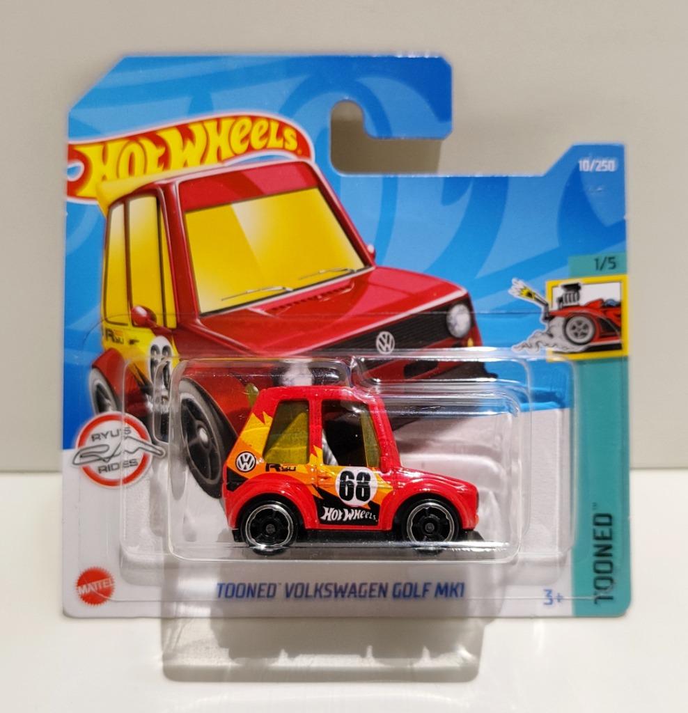 Hot Wheels Tooned Volkswagen Golf MK1 Rood (2022), Ophalen of Verzenden
