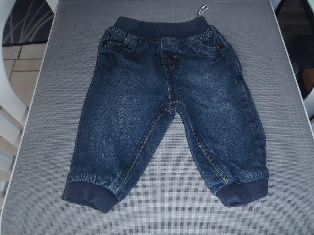 jeans bleu foncé taille 68, Enfants & Bébés, Enlèvement, Comme neuf, Garçon, Pantalon