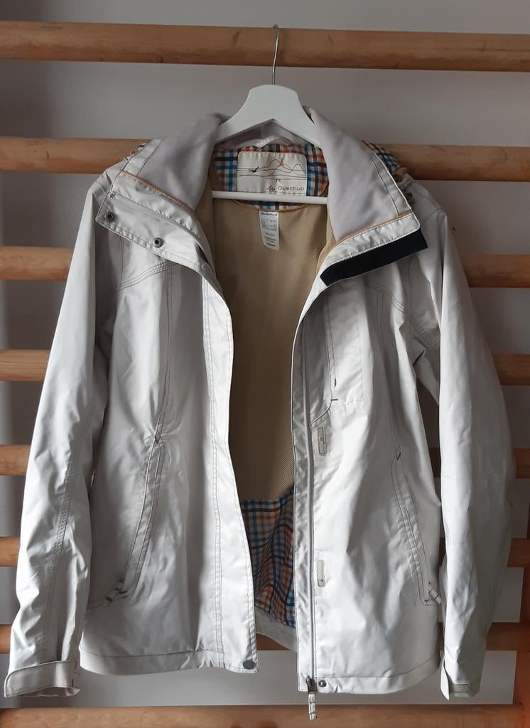 Regenjas voor dames. Large, beige., Ophalen, Zo goed als nieuw, Maat 42/44 (L), Beige