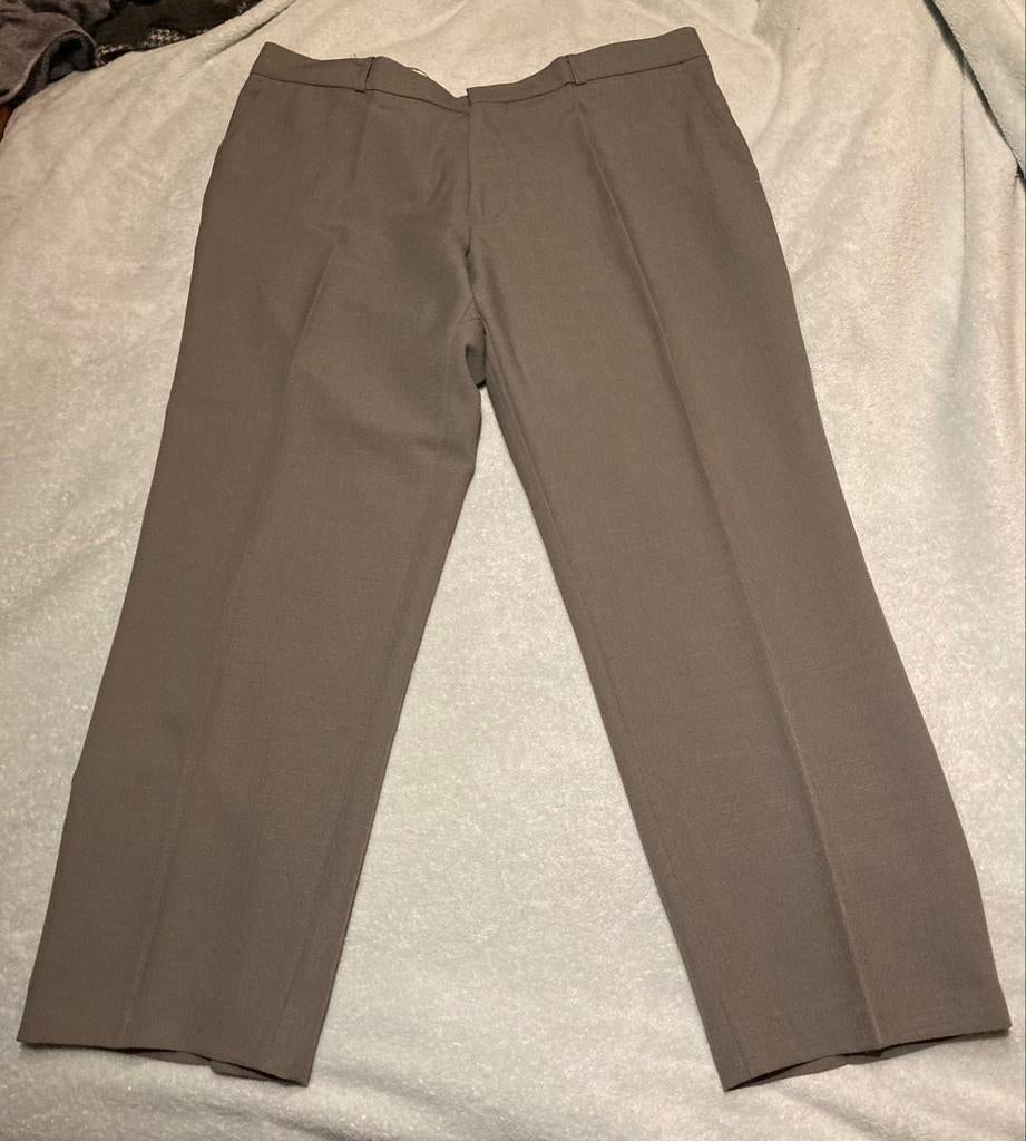 Pantalon homme habillé gris/brunâtre 54/XL, Enlèvement ou Envoi, Comme neuf, Gris