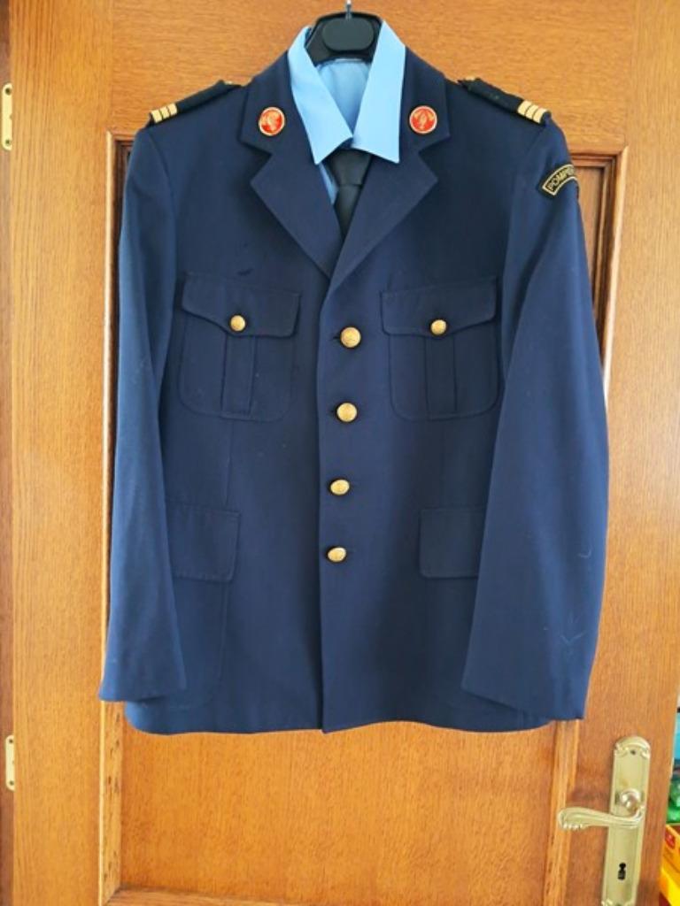 Uniforme de capitaine des pompiers de Paris, Collections, Objets militaires | Général, Enlèvement ou Envoi, Gendarmerie, Vêtements ou Chaussures