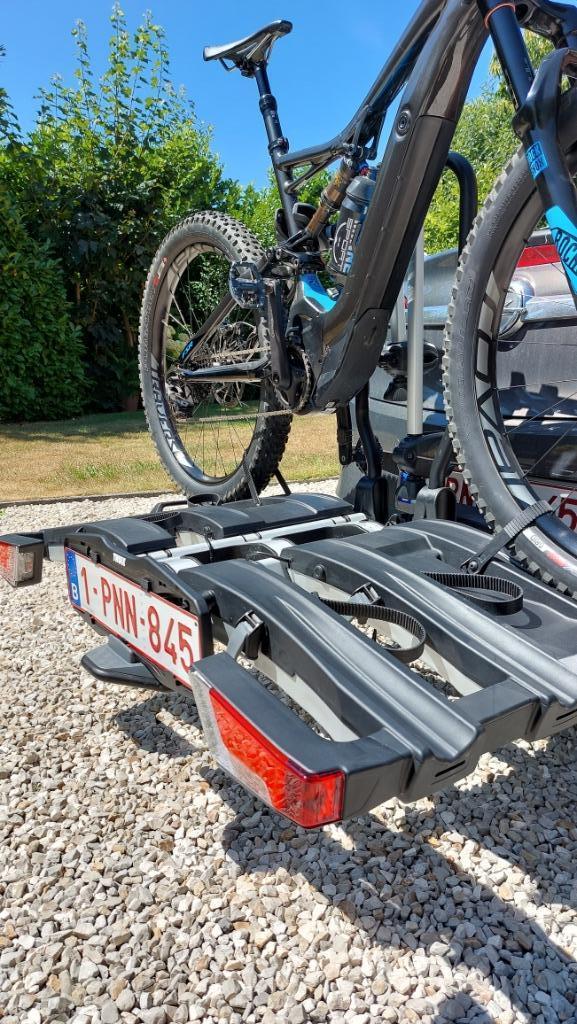 huren thule fietsdrager fietsrek bagagedrager trekhaakkoffer, Neuf, Support d'attelage, 3 vélos ou plus, Vélo électrique