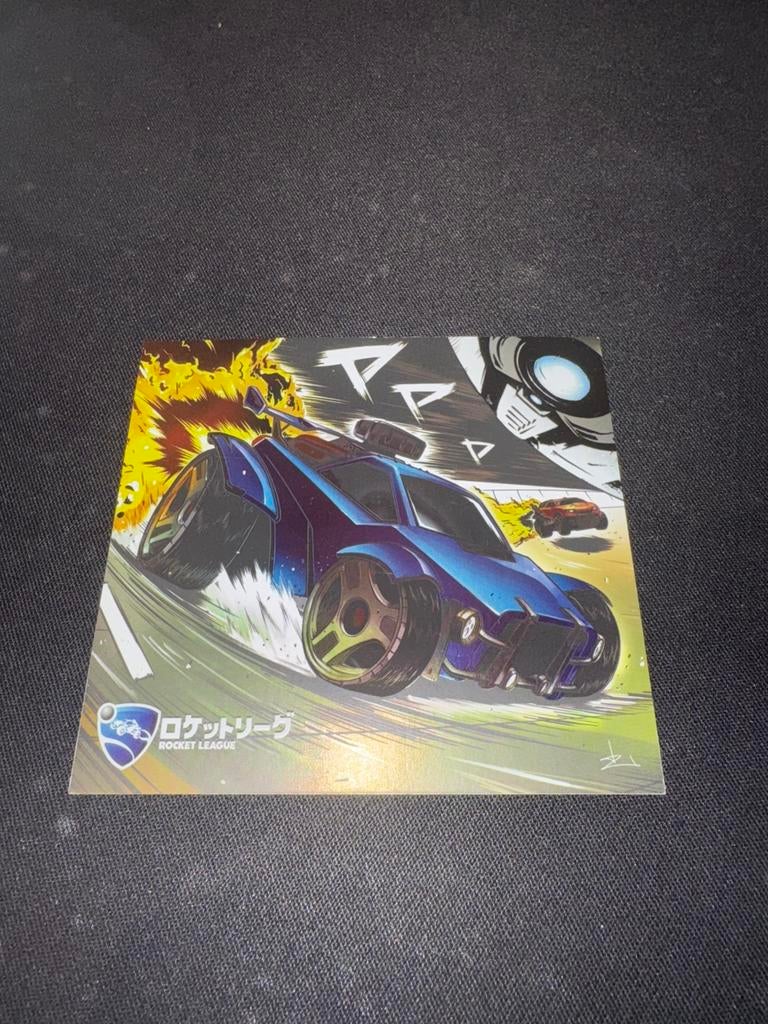 Rocket League collector’s edition print, Ophalen, Nieuw, Losse kaart