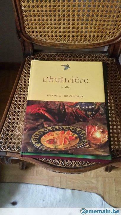 livre du " restaurant l'huitrière à Lille", Verzenden, Zo goed als nieuw