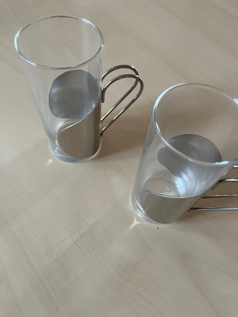 8 mooie theeglazen, Ophalen, Zo goed als nieuw, Overige typen