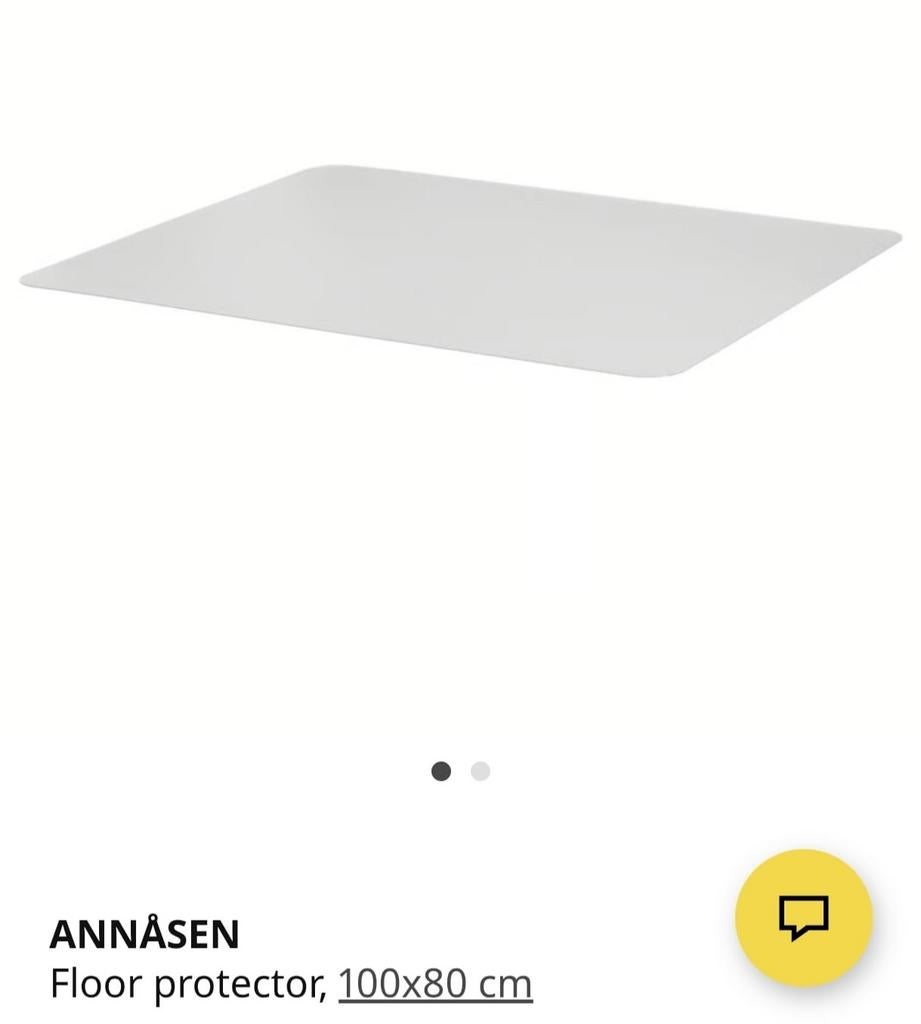 Ikea Annassen nouveau (Protection sol chaise), Enlèvement