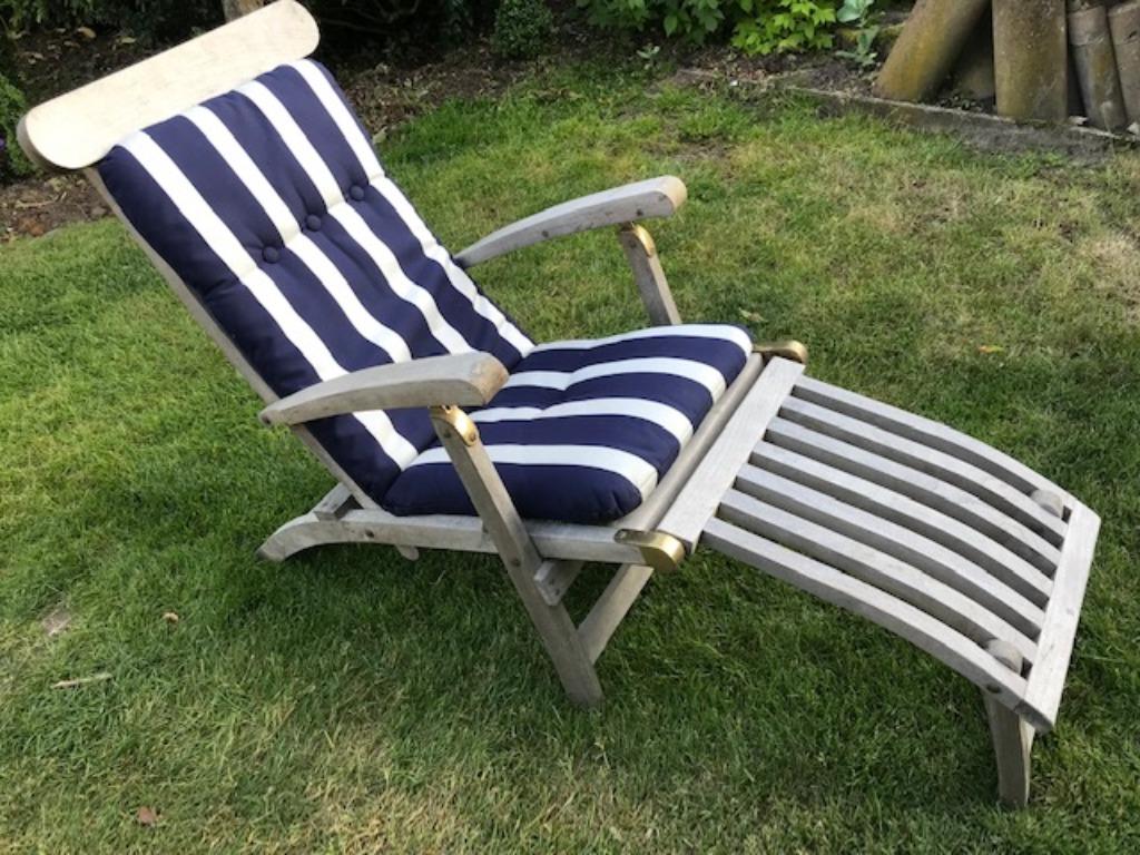 chaise longue en bois dur, Jardin & Terrasse, Enlèvement, Neuf, Bois dur, Chaise