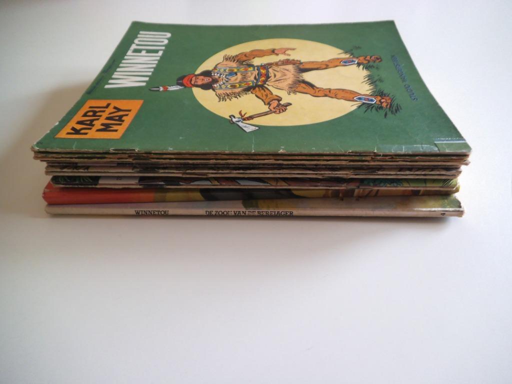 Lot 14 strips Karl May, Boeken, Stripverhalen, Meerdere stripboeken, Ophalen of Verzenden, Gelezen, Studio  Vandersteen