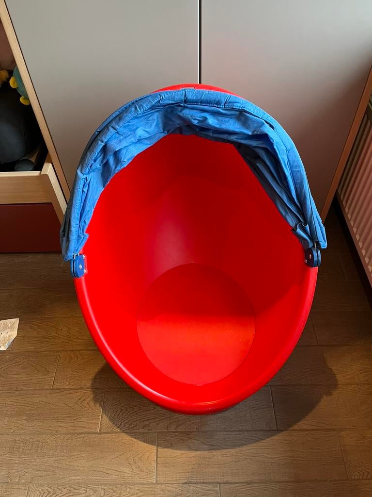 Kinderzetel draaiend eitje, Ophalen, Zo goed als nieuw