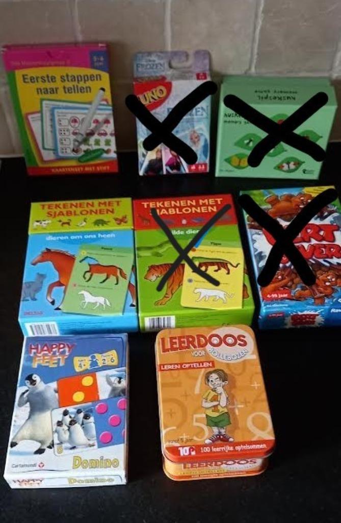 spelletjes en kaarten, Enlèvement ou Envoi