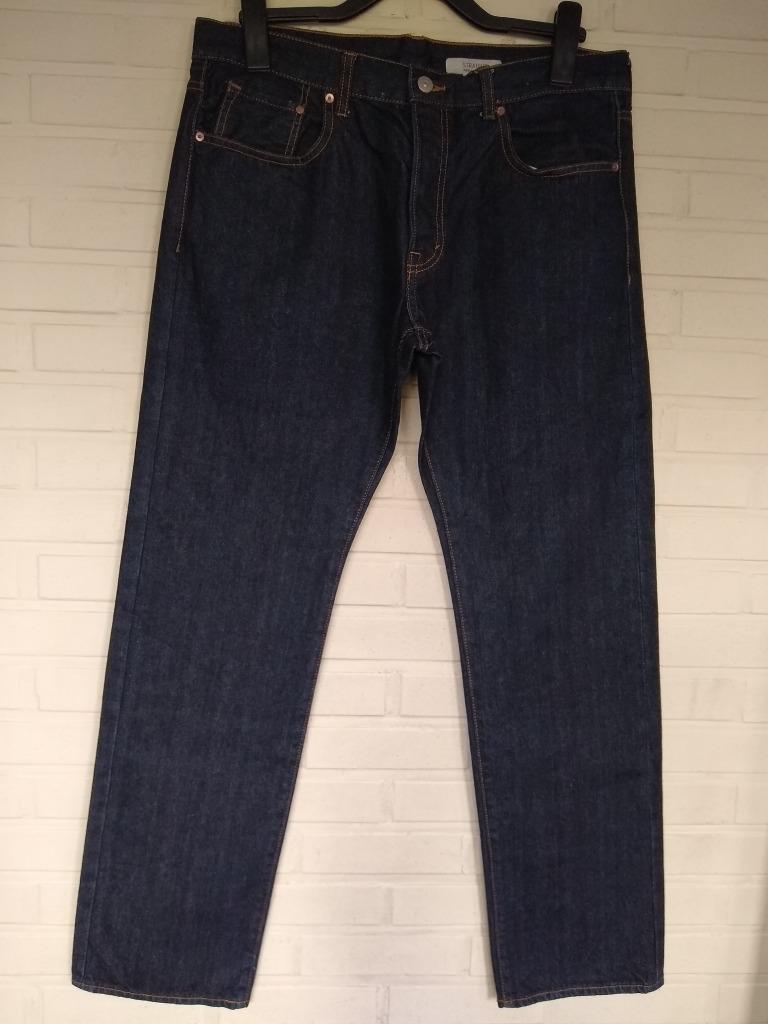 Jean bleu foncé homme, H&M, droit, W34/L32 - NOUVEAU, Vêtements | Hommes, Jeans, Neuf, Enlèvement, W33 - W34 (confection 48/50)