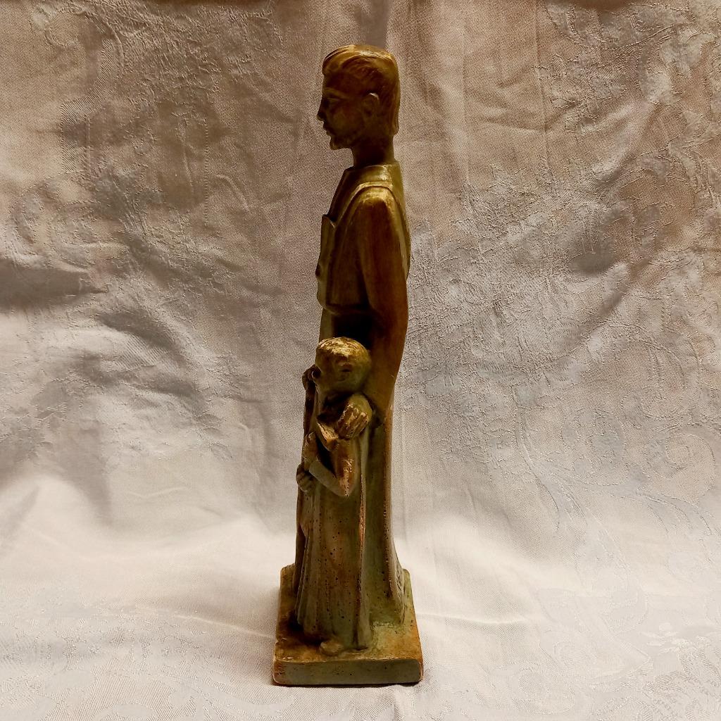 Heiligbeeldje Sint josef met kind, Ophalen of Verzenden