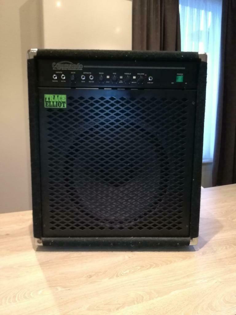 Versterker Bas en Gitaar Trace Elliot Commando 100Watts R, Ophalen, Gebruikt, Basgitaar, 100 watt of meer