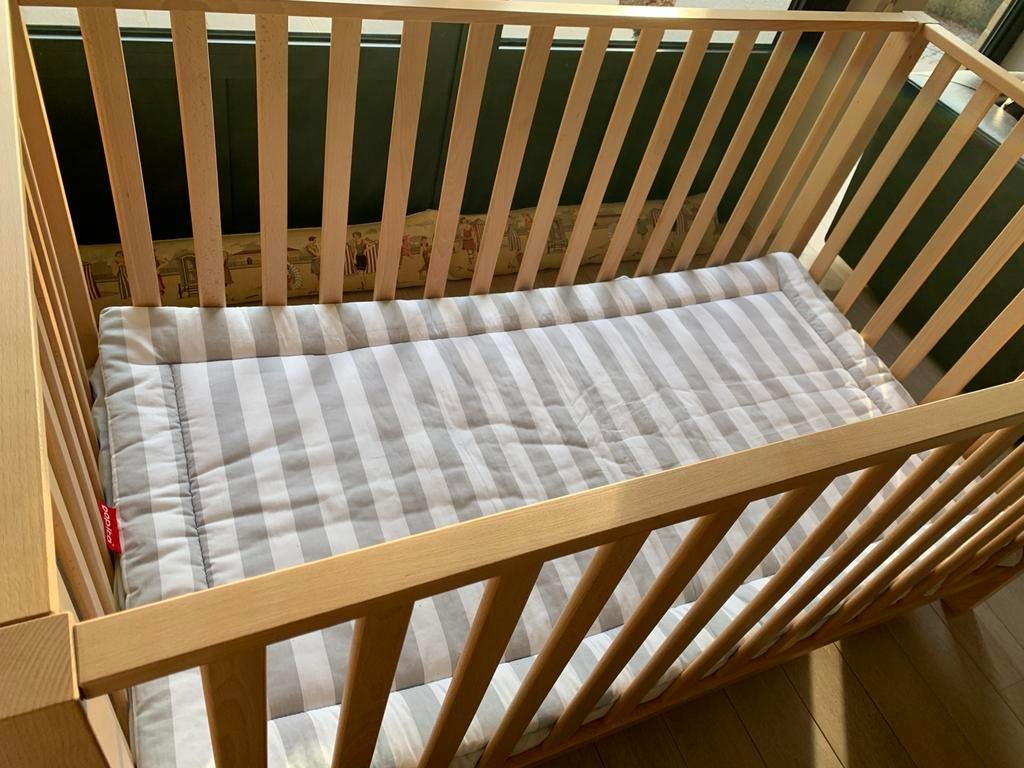 Bopita Baby box voor tweeling, Kinderen en Baby's, Babyparken, Ophalen, Zo goed als nieuw, In hoogte verstelbaar