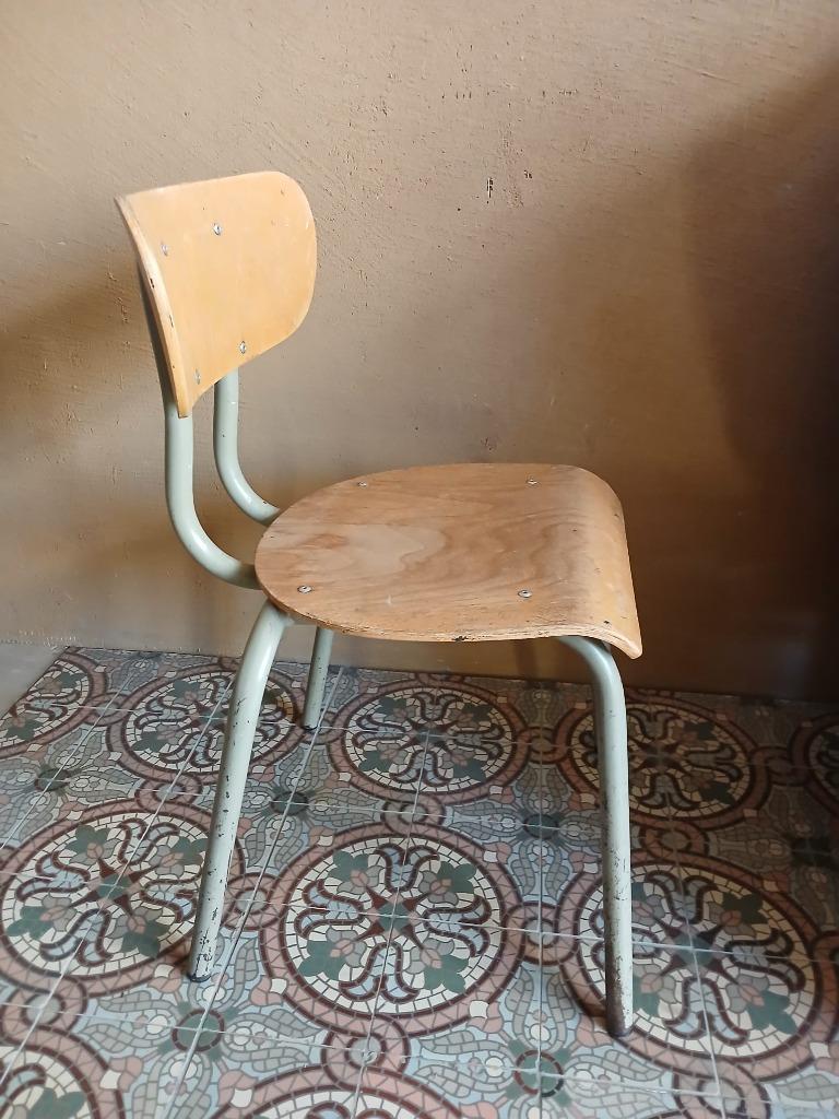 retro schoolstoel kind, Huis en Inrichting, Ophalen, Gebruikt, Eén, Retro