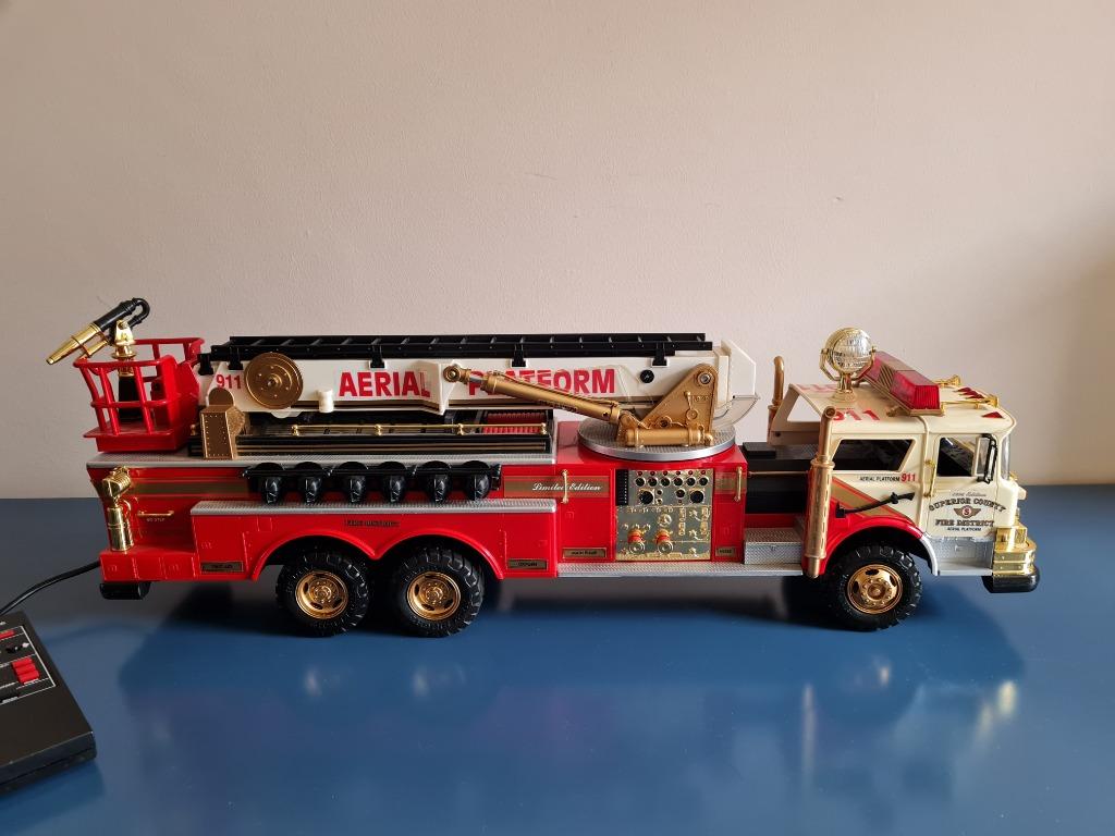 Vintage speelgoed brandweerwagen 1996, Ophalen, Zo goed als nieuw, Jongen of Meisje