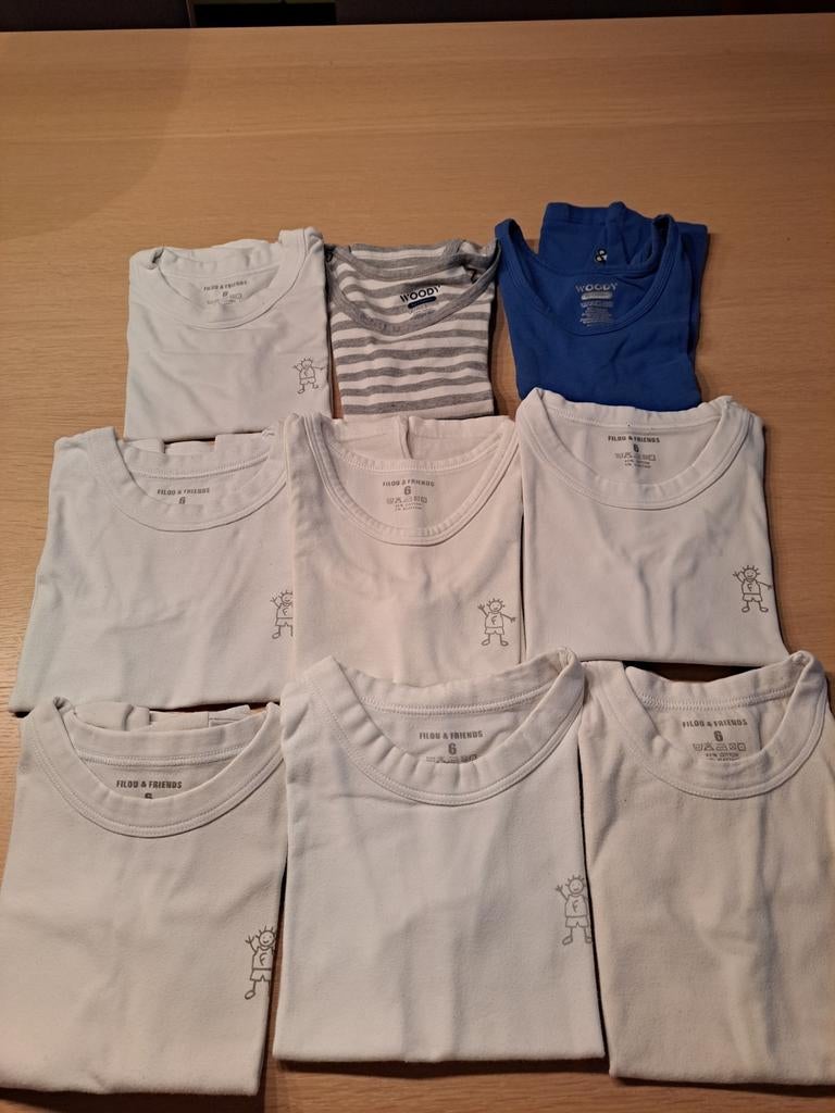 Onderleifjes maat 116, 3 euro per stuk, Ophalen of Verzenden, Gebruikt, Jongen, Nacht- of Onderkleding